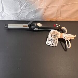 Beachwaver S1 1" Rotating Curling Iron Black Silver Excellent BW113SS1 Hair Tool